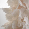 Details of the hand-crafted sugar flower petals on the luxury customisable wedding cake, Eloise, by Decorum Taste.