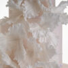 Details of the hand-crafted sugar flower petals on the luxury customisable wedding cake, Eloise, by Decorum Taste.